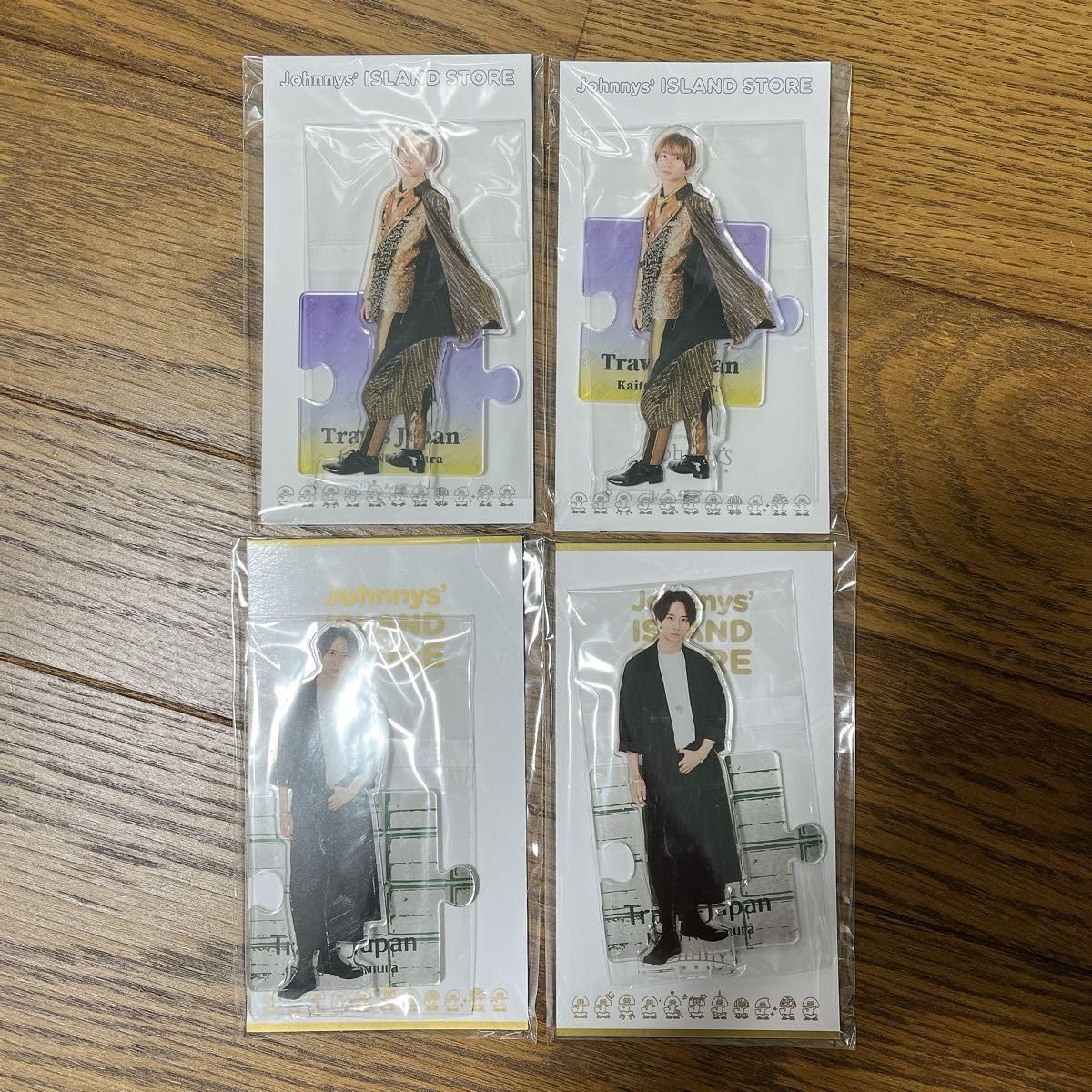 Travis Japan　中村海人　アクスタ4体 TravisJapan 中村海人アクスタ